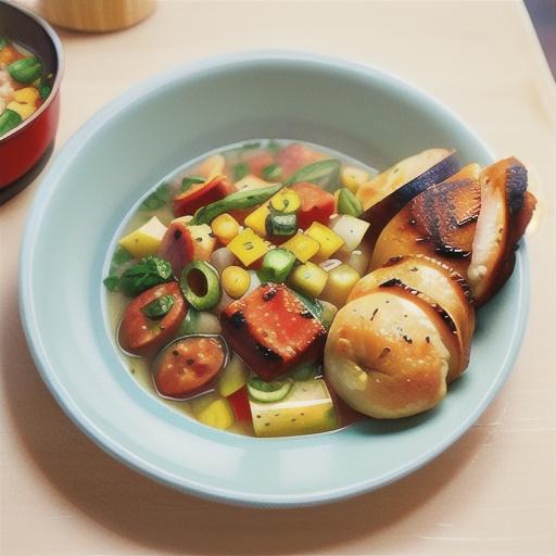 Chicken and chorizo hotpot