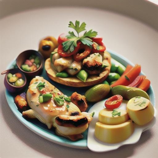 Spicy Baked Picnic Chicken