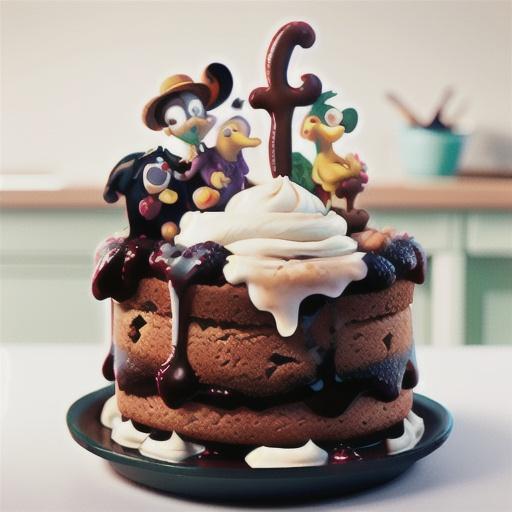 Raspberry-Fudge Fantasy Torte