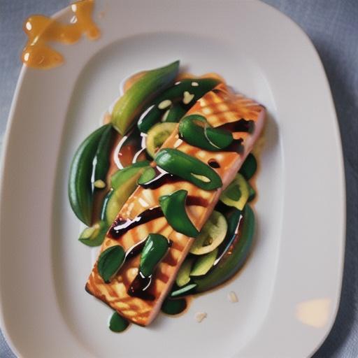 Miso Maple-Glazed Salmon