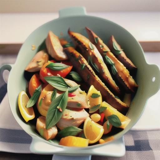 Citrus and tarragon chicken