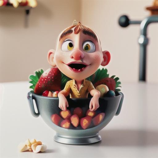 White chocolate strawberries