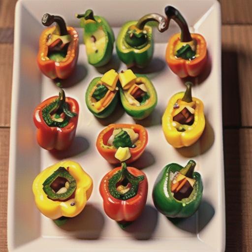 Taco-Stuffed Mini Sweet Peppers