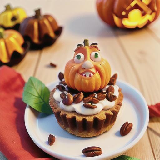 Keto Mini Pumpkin-Pecan Cheesecakes