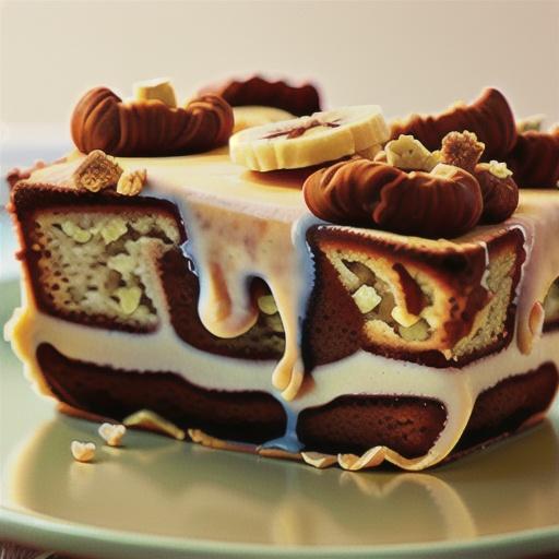 Banana Crunch Cake