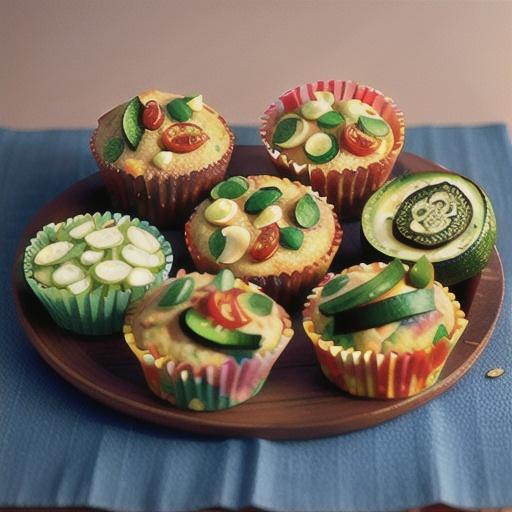 Savory Zucchini Muffins