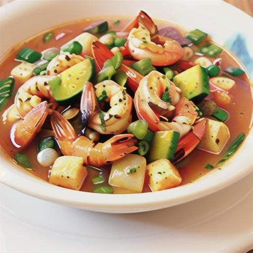 Big Ed's Cajun Shrimp Soup