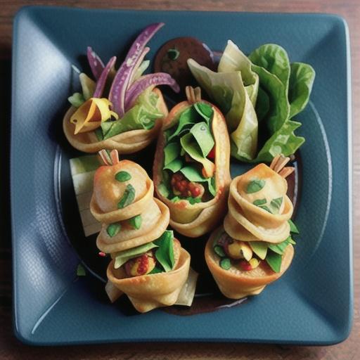 Crispy Vietnamese pancakes