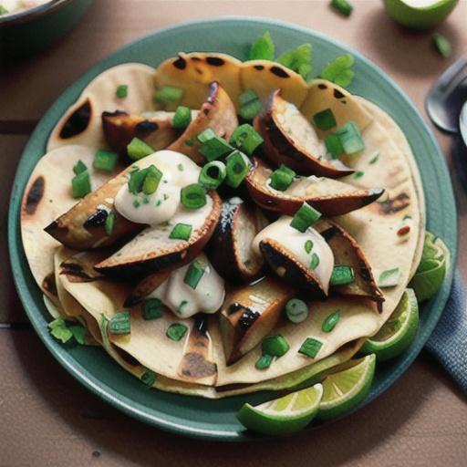 Braised lamb tortillas