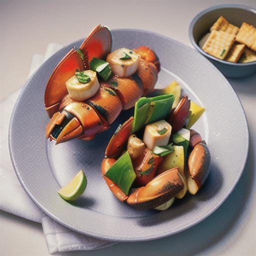 Crab-Stuffed Lobster Tail