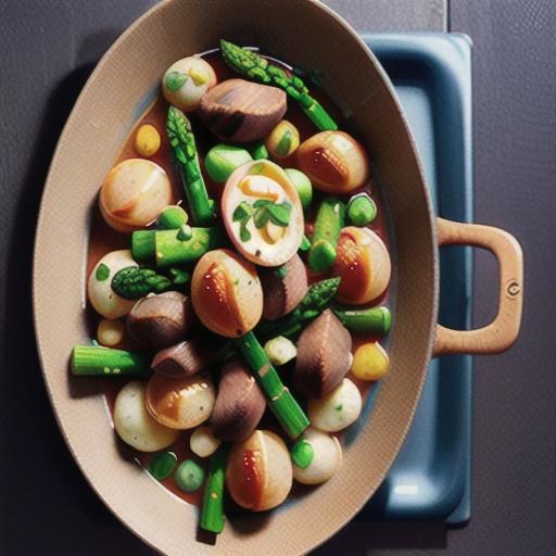 Spring navarin of lamb