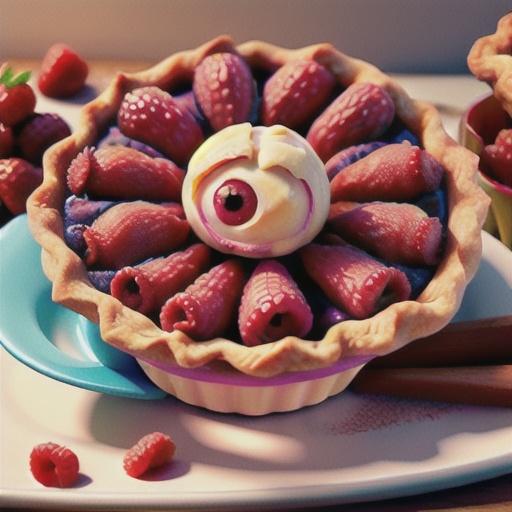 Maggie's Fresh Raspberry Pie