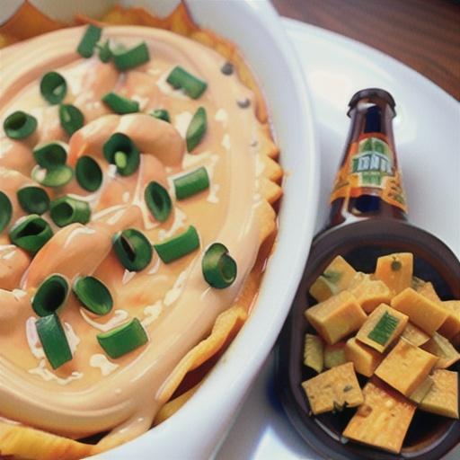 Buffalo Chicken Beer Cheese Dip