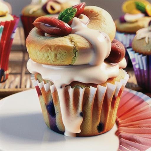 Banana yoghurt muffins