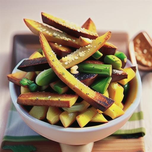 Air-Fried Cajun Polenta Fries