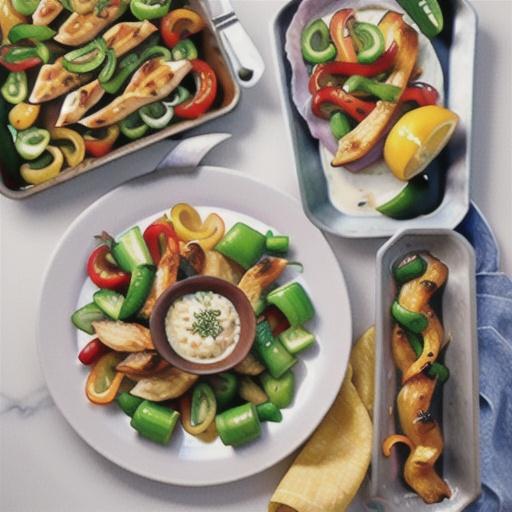 Sheet Pan Chicken Fajitas With Peppers and Onions