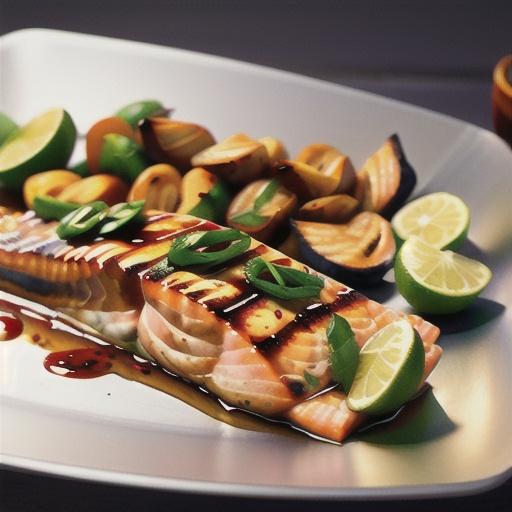 Chile Garlic BBQ Salmon