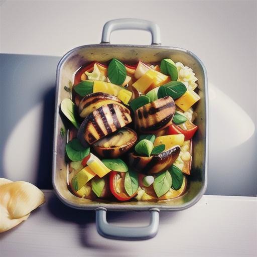 Chunky chargrilled ratatouille recipe