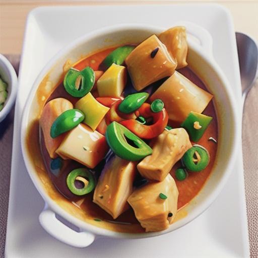 Thai butterfly chicken curry