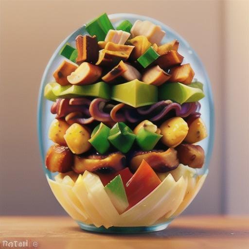 La Scala-style French onion chicken and bacon salad recipe