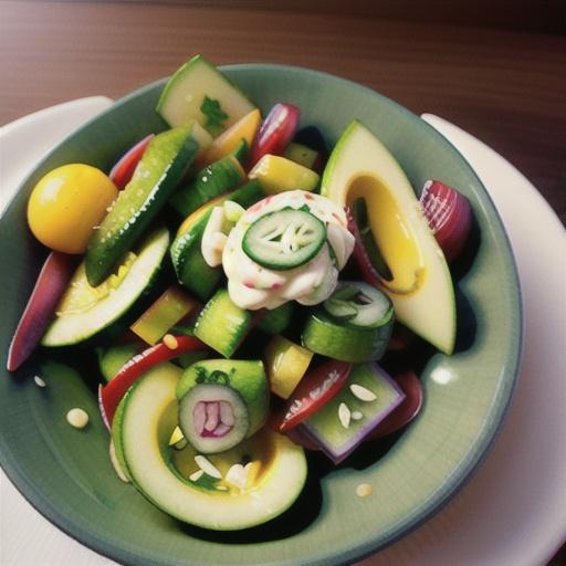 Japanese Cucumber Salad (Sunomono)