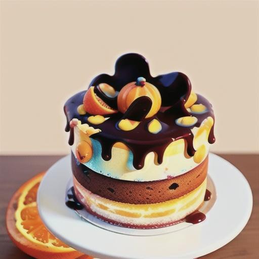 Orange Swirl Cake