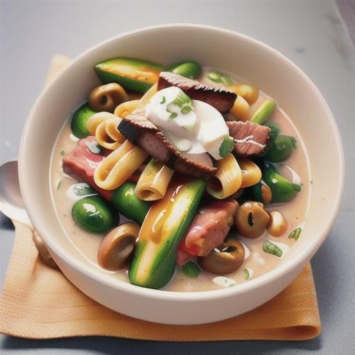 Beef Stroganoff with Steak