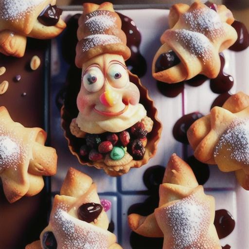 Chocolate Cranberry Rugelach