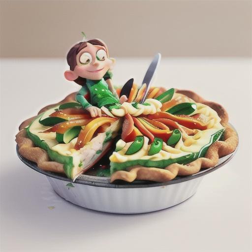 Pie maker 2-minute noodle vegie frittatas recipe