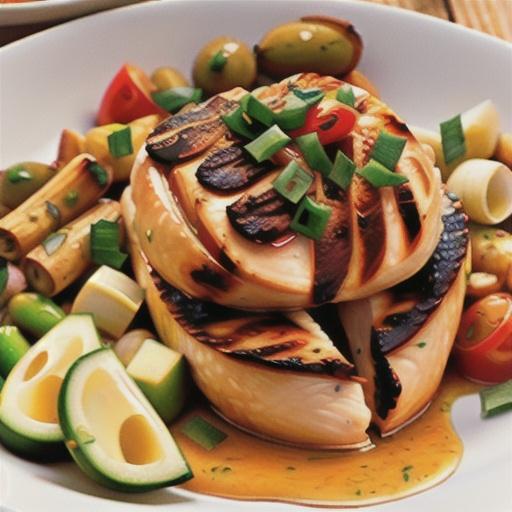 Chicken Breasts with Herb Basting Sauce