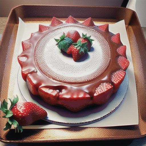 Homemade Strawberry Cake