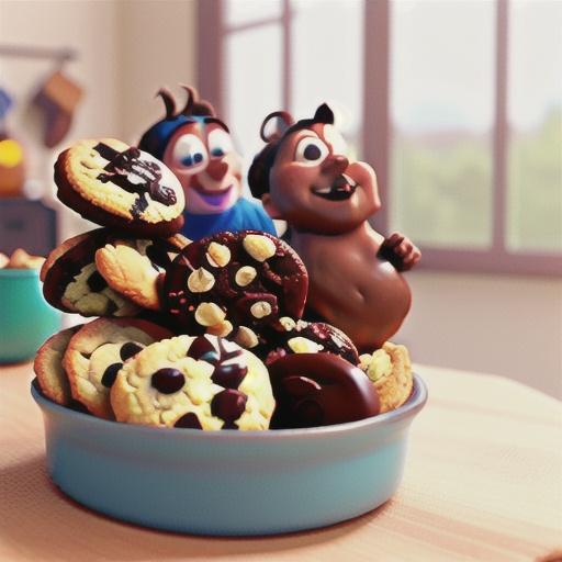 Raisin & choc-chip oat biscuits