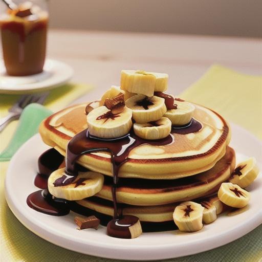 Bananas Foster Pancakes