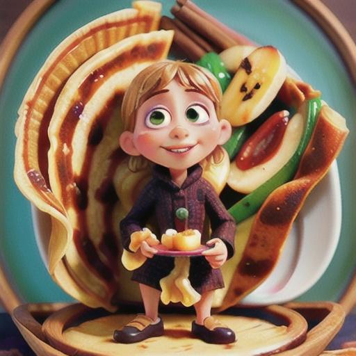 Caramel-Banana Tortilla Dessert