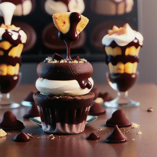 Death By Chocolate Mini Cheesecake Pies