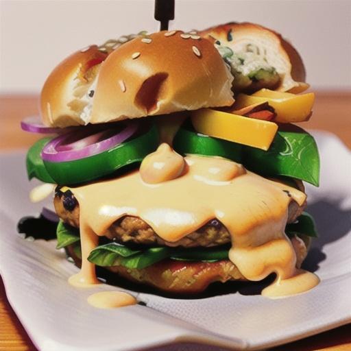 Chicken Cordon Bleu Burgers