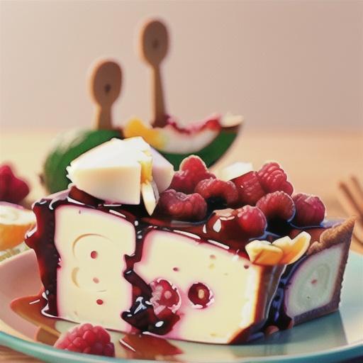 Raspberry jam coconut slice