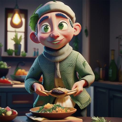 Garlic and rosemary roast lamb with winter vegies