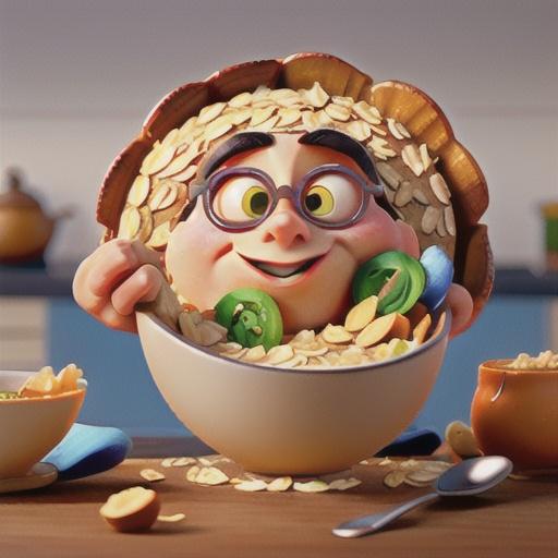 High-Protein Oatmeal Fit for the King