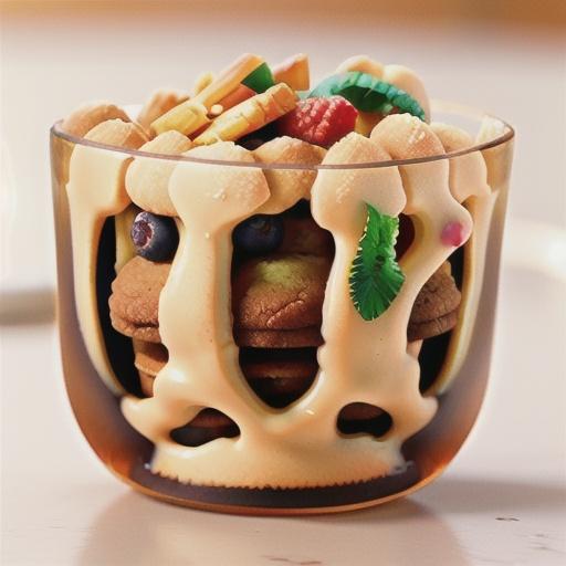 Fruit-Filled Brandy Cups