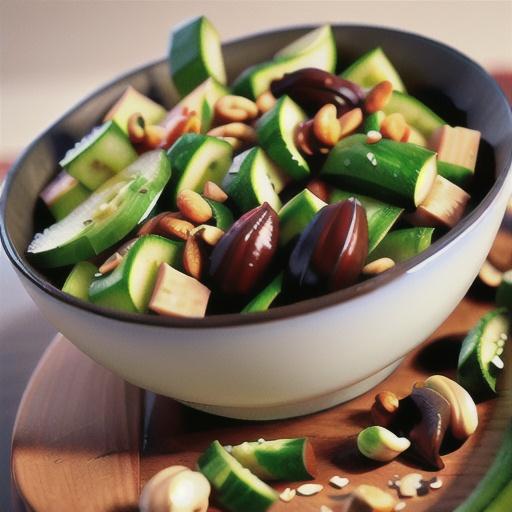 Spicy Cucumber and Peanut Salad