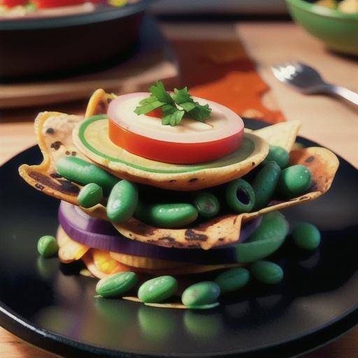 Seven Layer Tortilla Pie