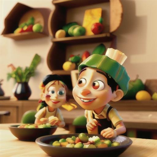 Hummus-Filled Roasted Vegetables