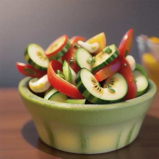 Zippy Cucumber Salad