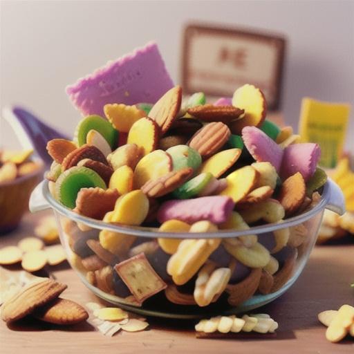 Skinny Sweet Almond Snack Mix