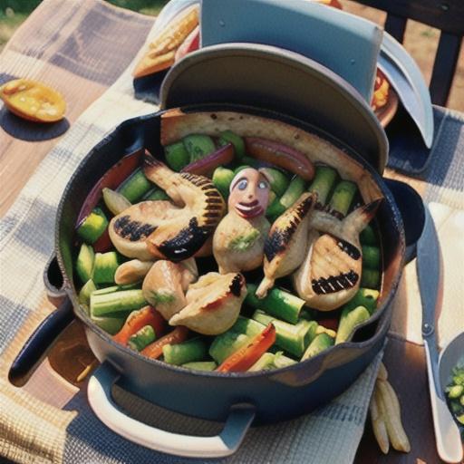 Grilled Cornish Game Hens