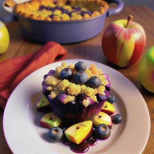Apple-Blueberry Buckle