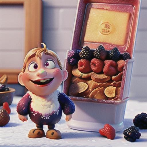 Blackberry Cobbler with Frozen Blackberries