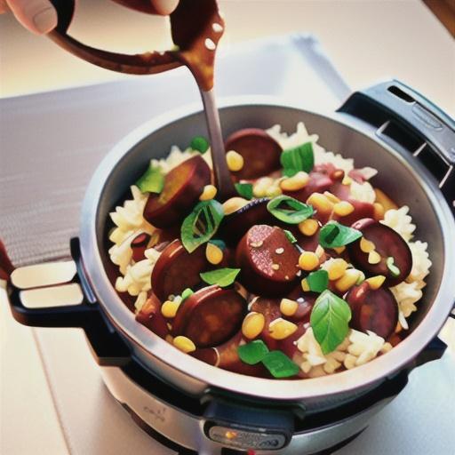 Instant Pot® Red Beans and Rice with Sausage