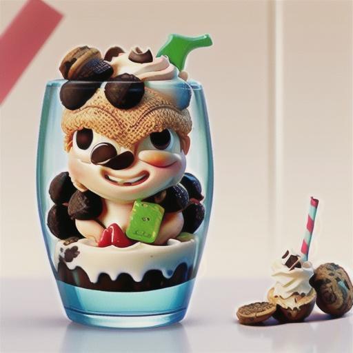 Cookies and cream sundaes